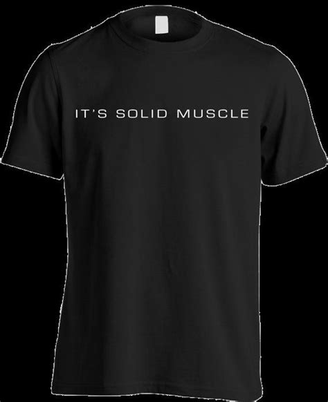 Big Guy It S Solid Muscle T Shirt Custom Made Shirt Mens Clothing