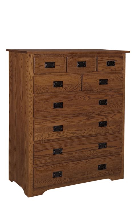 Mission Large Chest Of Drawers Amish Furniture Connections Amish