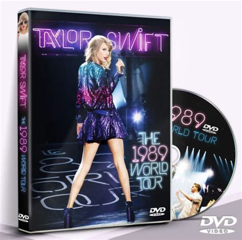 Taylor Swift The 1989 World Tour Dvd Box Video Tv Rare Live Concert