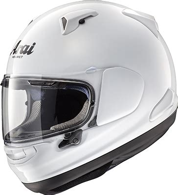 ARAI WHITE SIGNET-X LONG OVAL MOTORCYCLE HELMET, $700 | White motorcycle helmet, Helmet ...
