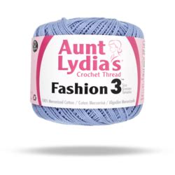 Aunt Lydia's Fashion Crochet Size 3 | Thread crochet, Crochet, Crochet yarn