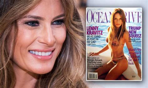 Melania Trump Donald Trump’s Wife Modelling Career Revealed Uk