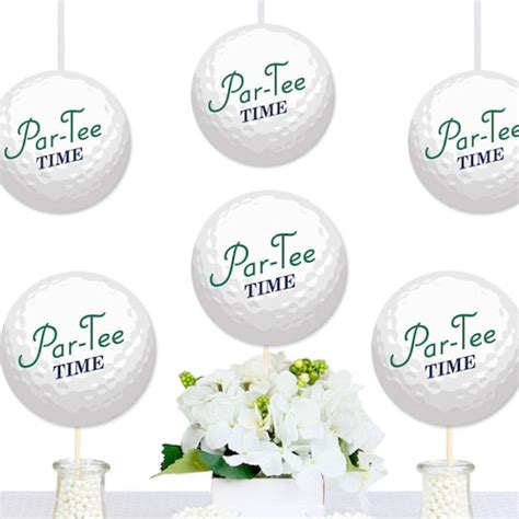 Par Tee Time Golf Diy Decorations Party Essentials Golf Etsy
