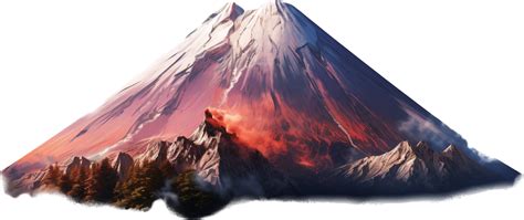 Volcano Png With Ai Generated 26758022 Png