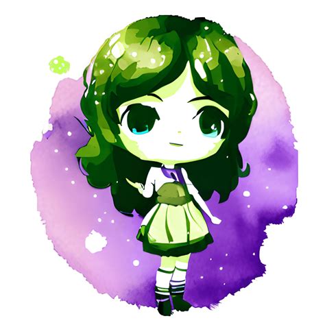 Anime Chibi Lucy From Narnia · Creative Fabrica