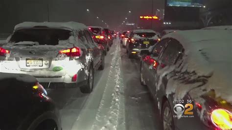 Tri States First Snowstorm Slams Area At Height Of Evening Rush Youtube