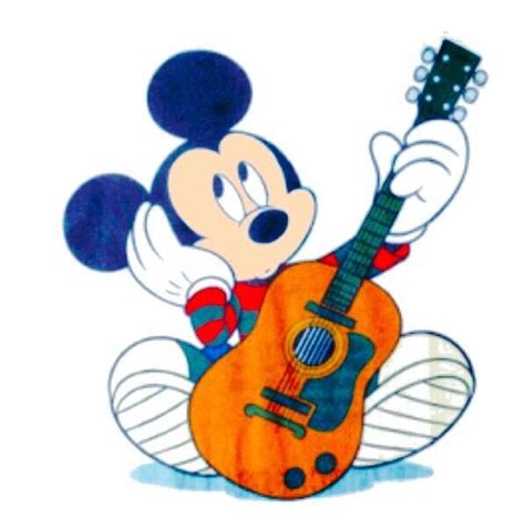 Pin By 京子 福島 On M Guitar Mickey Mouse Mickey And Friends Mickey