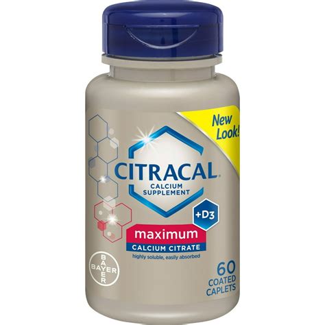 Citracal Maximum With Vitamin D3 60 Caps Pack Of 2