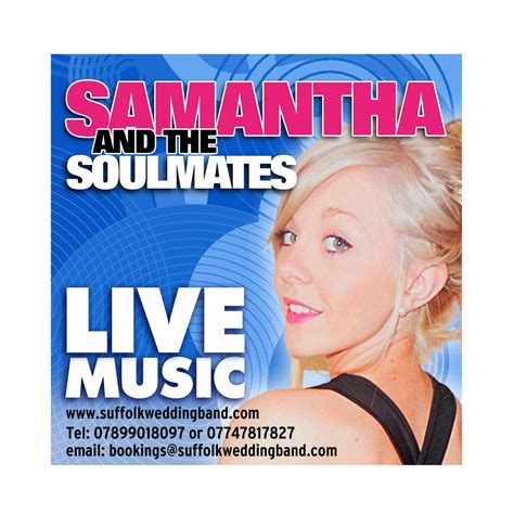 Samantha And The Soulmates Suffolk Wedding Band