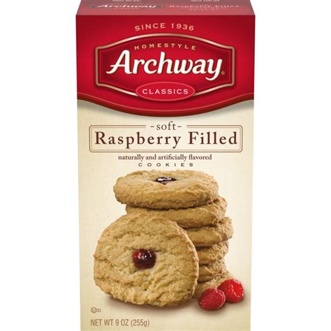 Item 1 of 2 is selected. Archway Cookies, Raspberry Filled, 9 oz - Walmart.com - Walmart.com