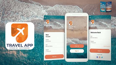 Travel App Ionic 5 Ui Ep 9 Welcome Login And Signup Screens Auth