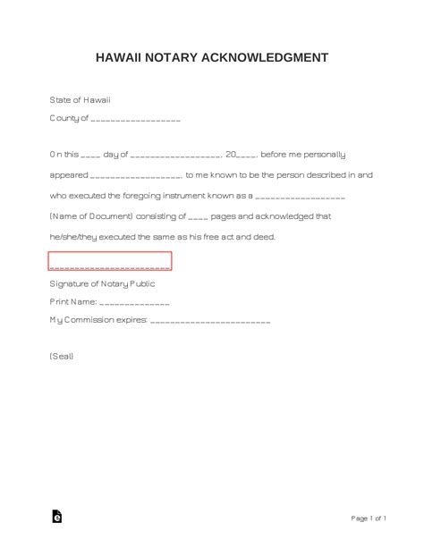A notarized affidavit is a document that contains a sworn statement of facts, signed by the statement . Notary Acknowledgment Canadian Notary Block Example - Free ...