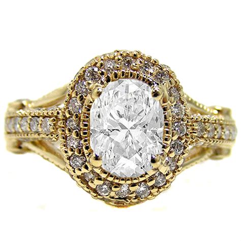 Modern frame diamond halo engagement ring in 14k yellow gold modern frame diamond halo engagement ring. Muslim Fashion | Fashion 2012 | Fashion Trends: Yellow gold engagement rings for women