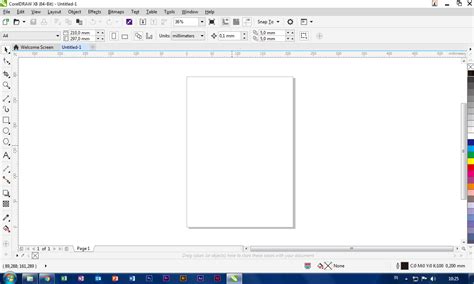 Beri centang pada show text boundaries. CorelDraw: Langkah Mudah Membuat Garis Tepi (contour) pada ...