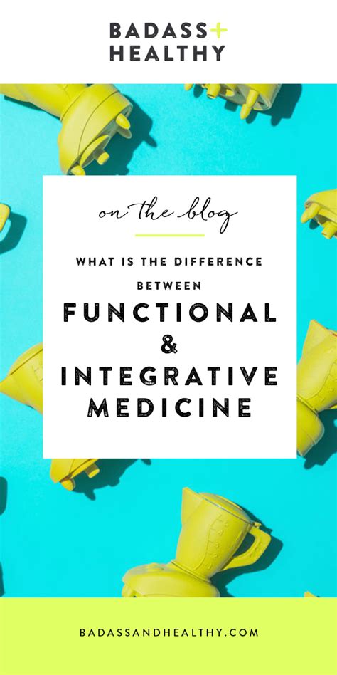 What Is The Difference Between Functional And Integrative Medicine