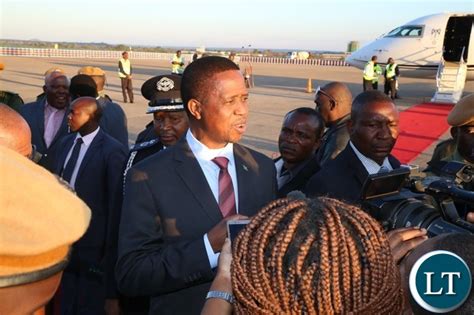 Zambia President Lungu Expected In Kampala Today