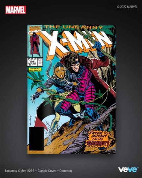 Marvel Digital Comics — Uncanny X Men 266 By Veve Digital