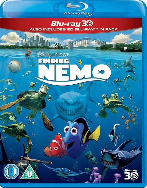 Finding Nemo 3d Blu Ray Blu Ray Uk Dvd And Blu Ray