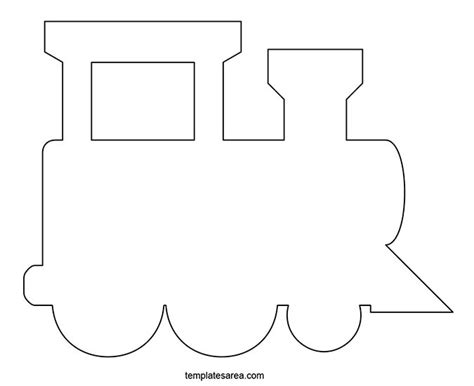 Train Templates Printable