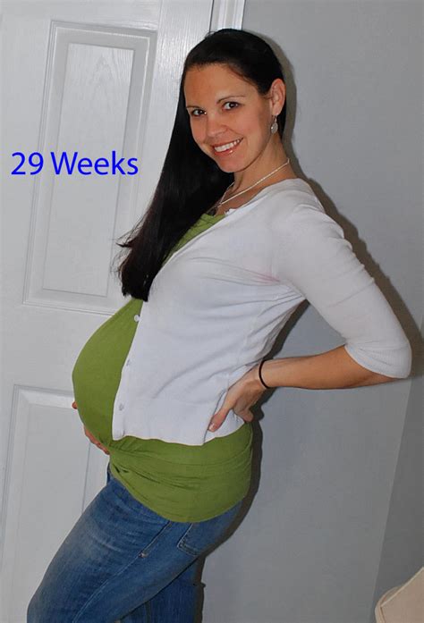 Faiths Place Baby Bump Update 29 Weeks