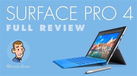 The surface pro gives you the flexibility of a touchscreen tablet with a keyboard attachment. Drawing on the Surface Pro 4: Full Review - YouTube