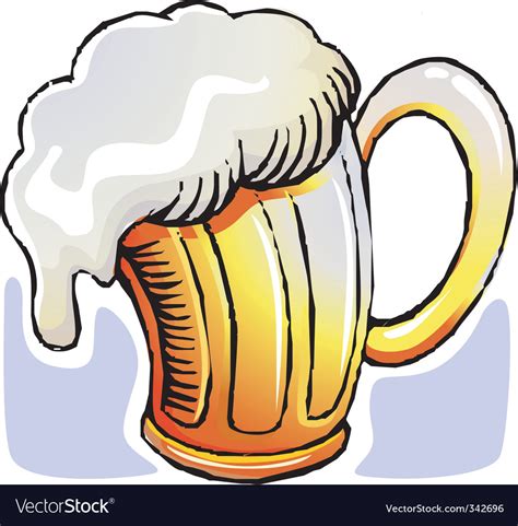 Beer Mug Royalty Free Vector Image Vectorstock