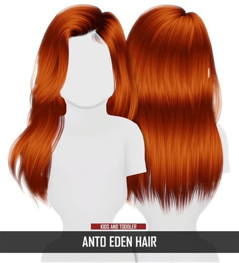 Anto Kids Hair Sims 4