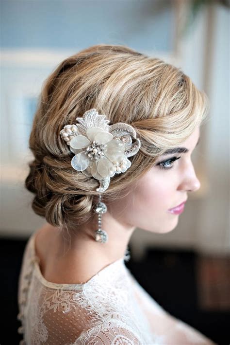 25 Classic And Beautiful Vintage Wedding Hairstyles