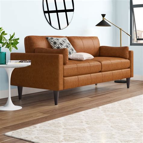 Tan Leather Sofas Are Trending And Heres What You Need To Know