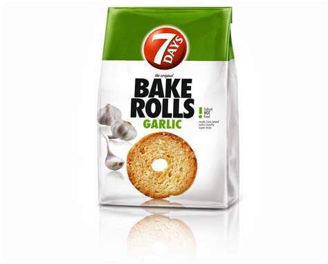 7days Bake Rolls Garlic Packaging Of The World