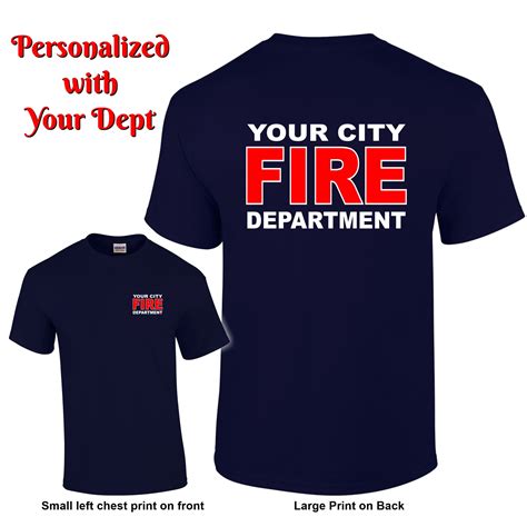 Fire Department Duty T Shirtsoff 55