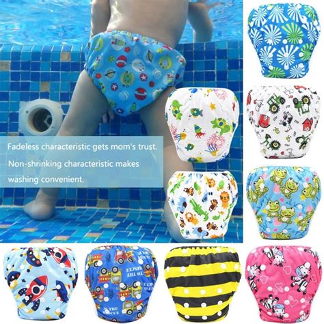 Baby Boy Girl Swimming Pants Adjustable Swim Waterproof Diaper Pool