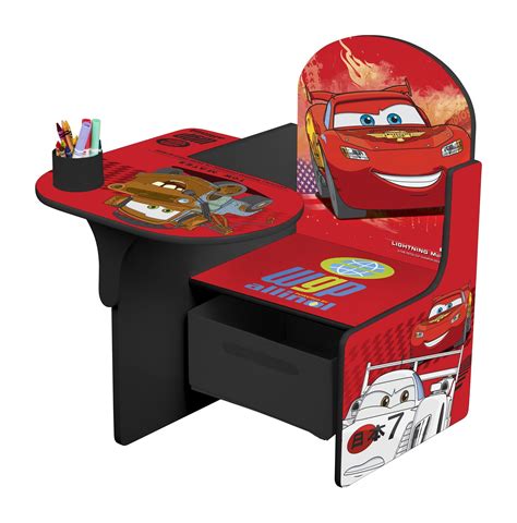 Disney Cars Chair Desk With Storage Bin Uk Kitchen And Home