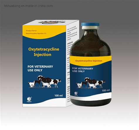 Veterinary Medicine Oxytetracycline 20 Injection Tetracycline