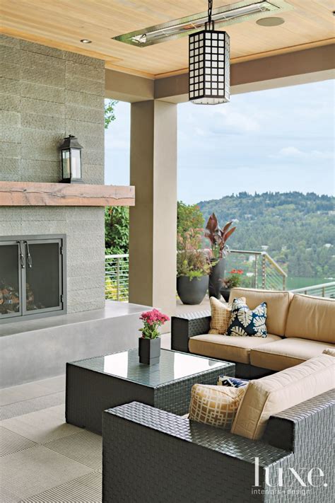Modern Outdoor Living Room Luxe Interiors Design
