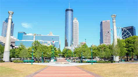 Centennial Olympic Park Is A Unique 22 Acre Park In The Heart Of