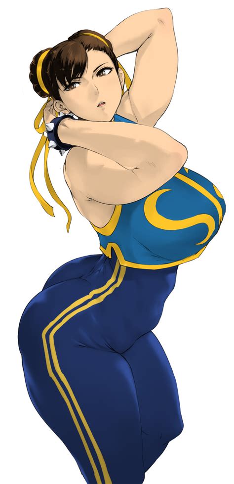 Orushibu Chun Li Capcom Street Fighter Colorized Highres 1girl