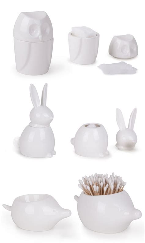 Here is one way that you can spend the day with some playboy bunnies playboy bunny. My Owl Barn: Ceramic Bath Accessories by Umbra