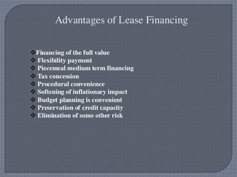 Lease Finance