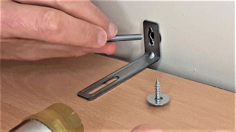 How To Attach Bookshelf To The Wall Youtube