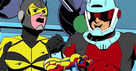 Cape And Cowl Watch Three Animated Ant Man Shorts
