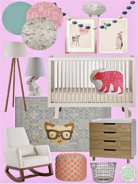 Rnlmusings The Wise Baby Pink Woodlands Nursery Inspiration