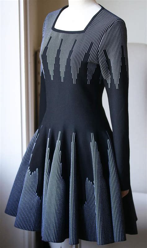 Check spelling or type a new query. Azzedine Alaïa Stretch-Knit Wool Flare Mini Dress For Sale ...