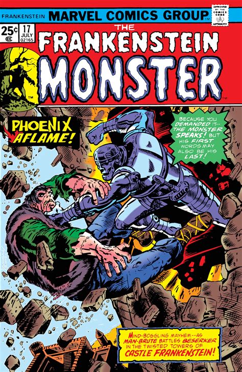 Frankenstein 1973 17 Comic Issues Marvel