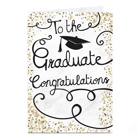 Buy Graduation Card To The Graduate Congratulations For Gbp 179