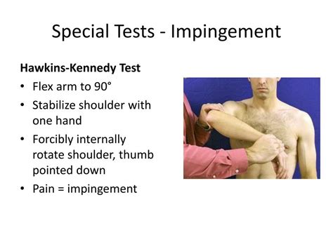 Shoulder Impingement Special Tests