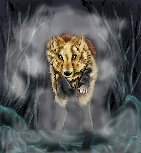 Ghost Wolf By Bansheerika On Deviantart