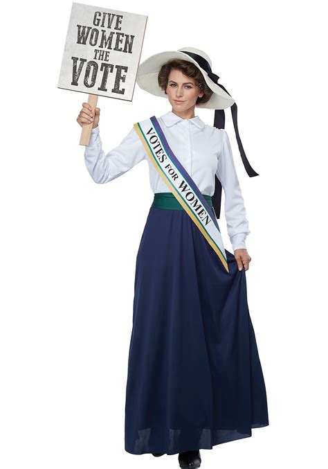 American Suffragette Womens Costume Historical Costume