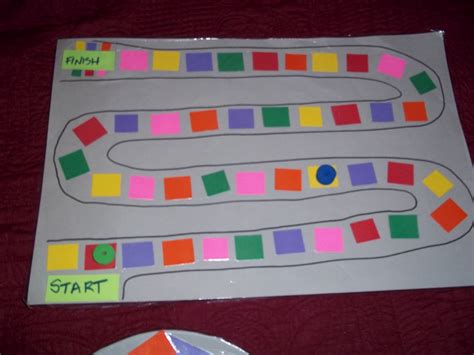These simple wonders can be utilized for math games too. spinner board game - Google Search | Homemade board games ...