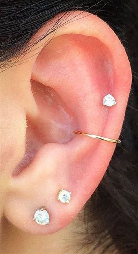 Cute Ear Piercings Ideas For Girls